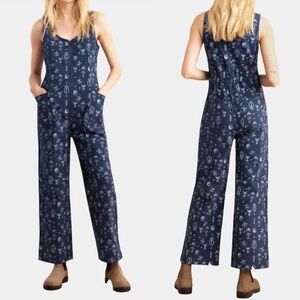 ROARK Outbound Jumpsuit In Deep Blue L